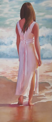 Girl walking