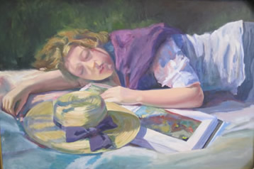 Girl Napping