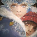 "The Snow Queen" by Vladyslav Yerko Recreated by Shirley Lehner-Rhoades