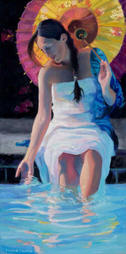 Original oil painting by Shirley Lehner-Rhoades