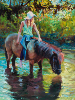 Original Oil Painting by Shirley Lehner-Rhoades.