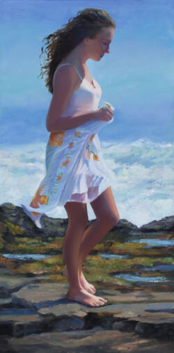 Original Oil Painting by Shirley Lehner-Rhoades.