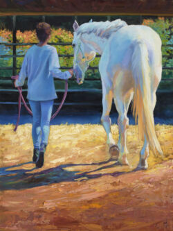 Original Oil Painting by Shirley Lehner-Rhoades. Oil on canvas.