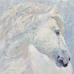 Spirit - Original Oil Painting by Shirley Lehner-Rhoades 24"x24"