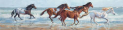 Original Oil Painting by Shirley Lehner-Rhoades 12"x48"
