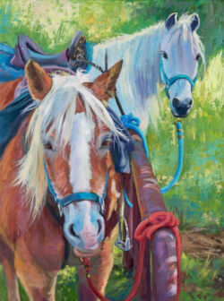 Original Oil Painting by Shirley Lehner-Rhoades 18"x24"