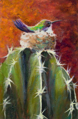 Original Oil Painting by Shirley Lehner-Rhoades 6"x8"