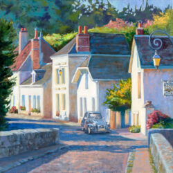 Lavardin Village in the Loire Valley, France